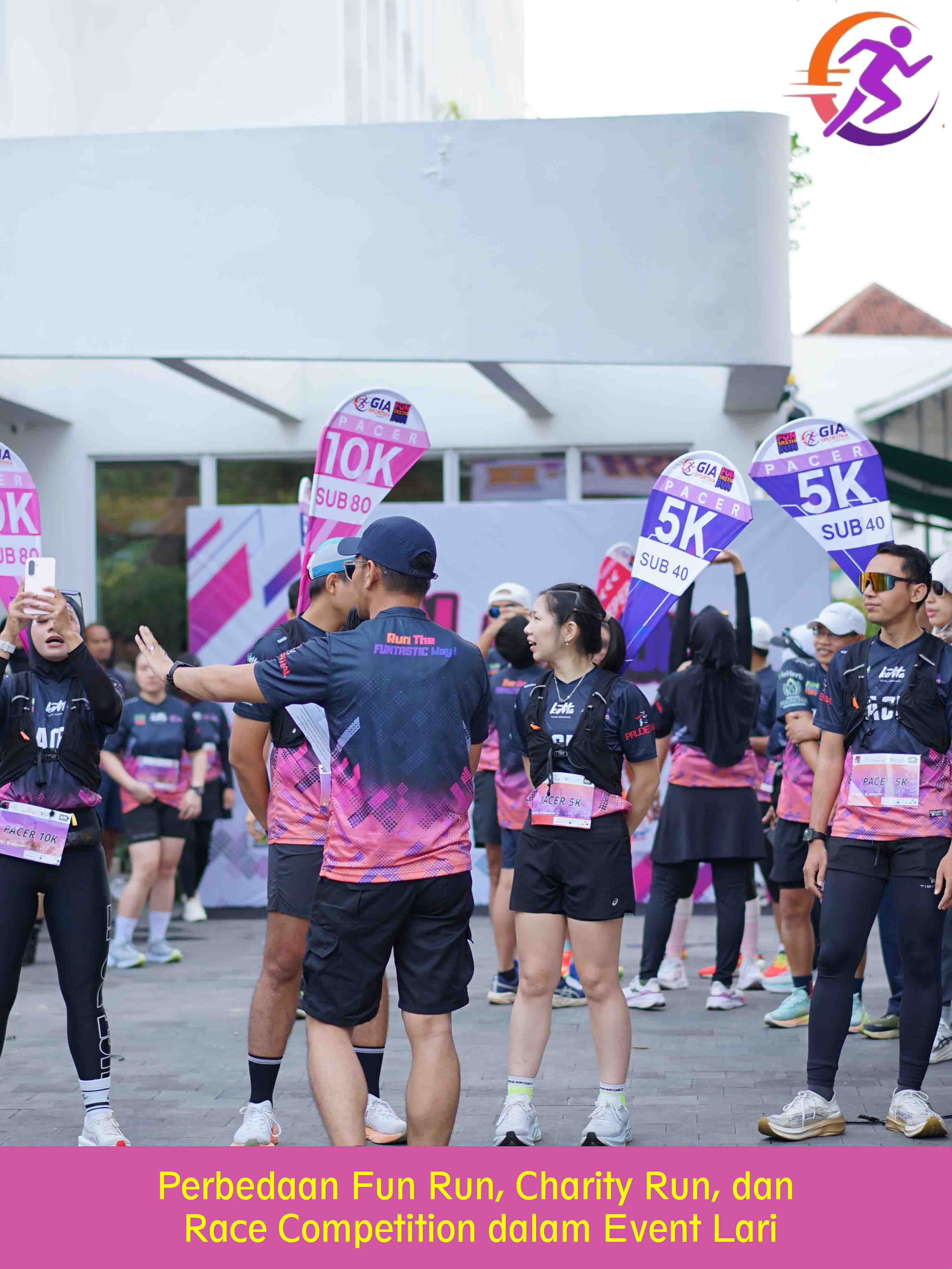 Perbedaan Fun Run, Charity Run, dan Race Competition dalam Event Lari